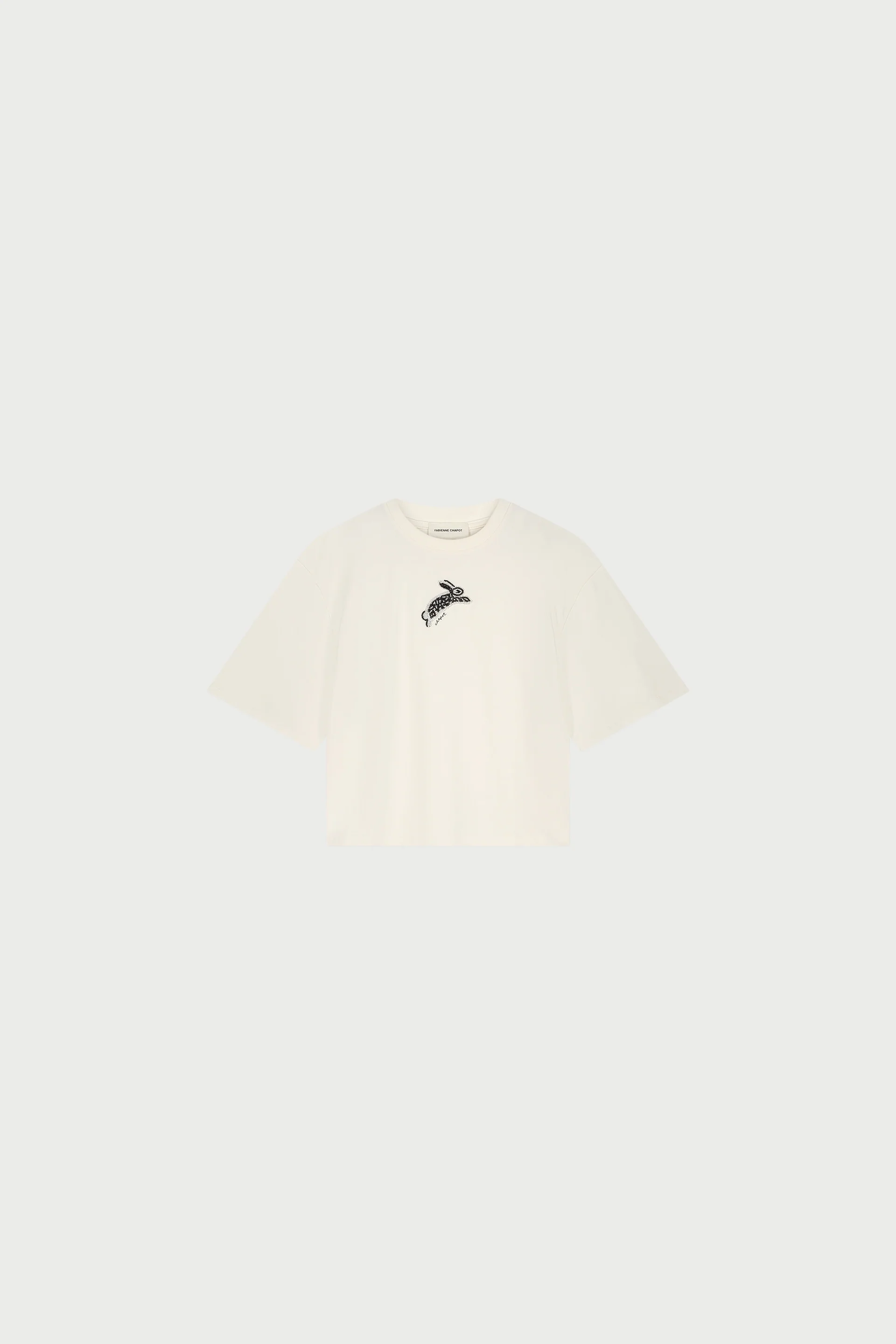 Benja T-Shirt | Cosy White/Pink - Image 4