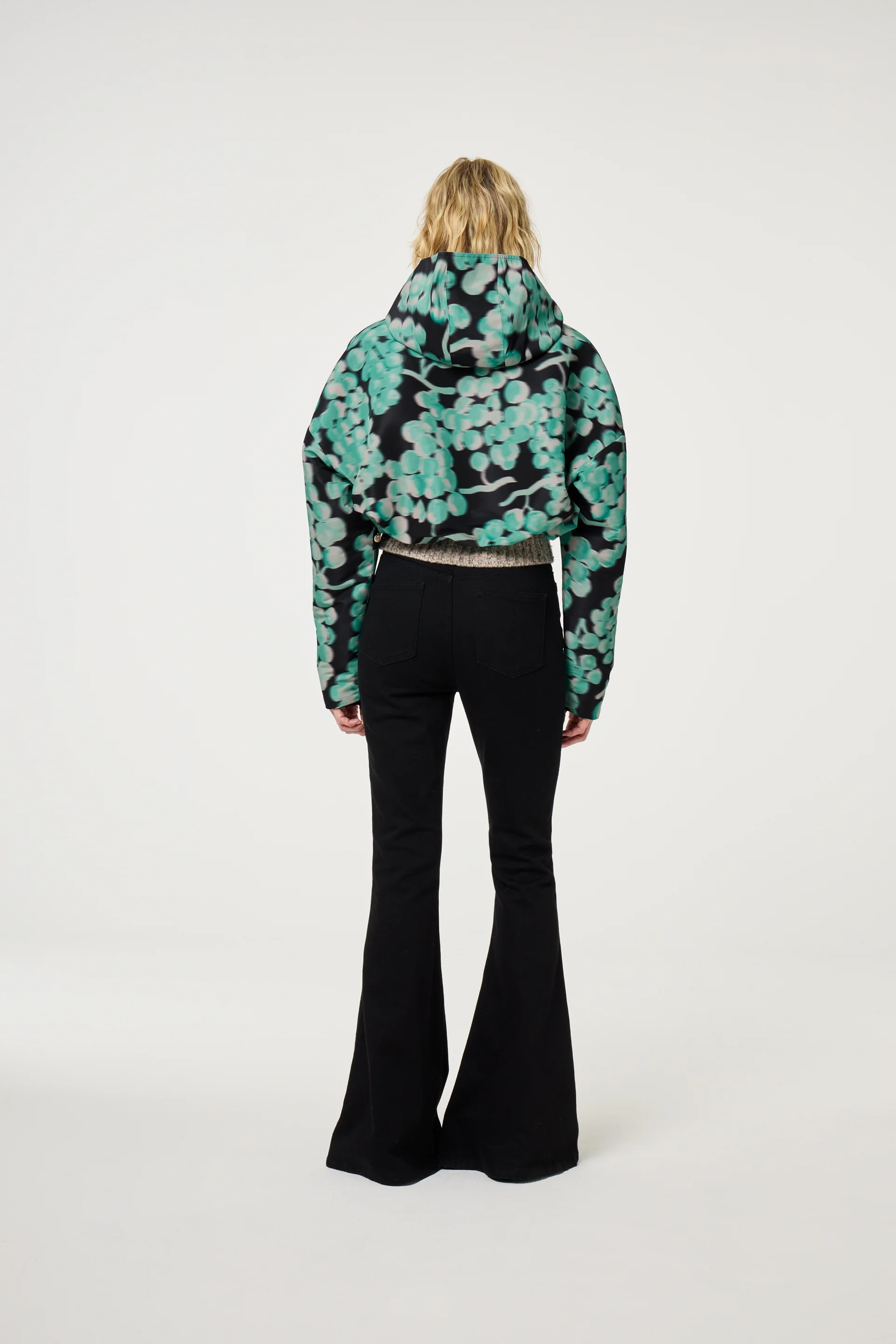 Bennie Puffer | Black/Mint Green - Image 4
