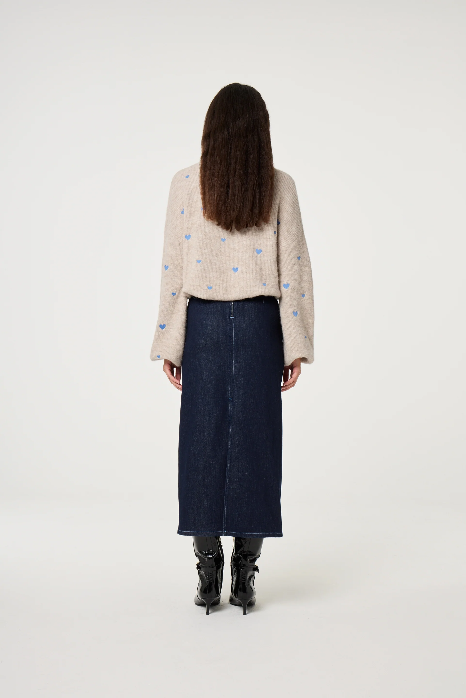 Lidia Pullover | Oatmeal Melange - Image 3